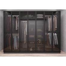 Baramolife GYCL2 Life Cam Yedi Kapaklı Antrasit 245 cm Gardrop