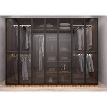 Baramolife GYCL4 Life Cam Yedi Kapaklı Ceviz 245 cm Gardrop