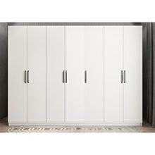 Baramolife GYLE1 Life Eko Yedi Kapaklı Beyaz 245 cm Gardrop