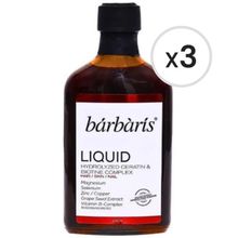 Barbaris Liquid Hydrolyzed Keratin Biotin Complex 3x200 ml Sıvı