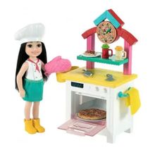 Barbie Chelsea GTR88-GTN63 Meslekleri Öğreniyor - Pizza Şefi