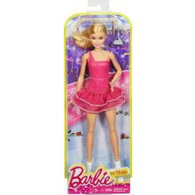 Barbie DVF50-FFR35 Buz Patenci Kariyer Bebekleri