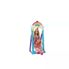 Barbie FJD06 Dreamtopia Gökkuşağı Prensesi Ve Salıncağı