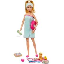 Barbie GJG55 Wellness Barbienin Spa Günü Bebekleri