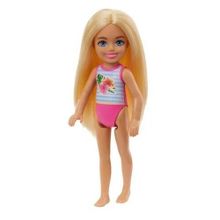 Barbie GLN73-HTK25 Çiçek Atletli Sarışın Chelsea Tatilde Bebekleri