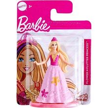 Barbie Mini Figürler Flower N Flutter Prıncess - Sarı Pembe