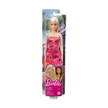 Barbie T7439 Pembe Elbiseli Şık Kıyafetli Bebekler