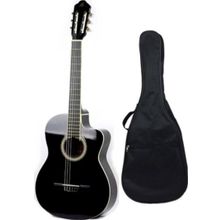 Barcelona LC 3900 CBK Cutaway Siyah Klasik Gitar