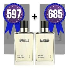 Bargello 597 Woody 50ml + 685 Fresh 50ml EDP Erkek Parfüm