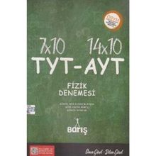 Barış Çelenk Yayınları 2021 TYT AYT Fizik Denemesi