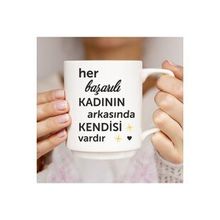 Başarılı Kadın Baskılı Kupa