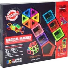 Basel Toys 6011 62 Parça Maginal Magnet