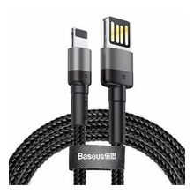 Baseus Cafule 2.4 A Lightning Gri 1 m Şarj Kablosu