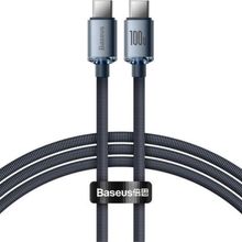 Baseus CAJY000701 100W 200 cm Siyah Type-C Şarj Kablosu