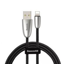 Baseus CALHJ-B01 Torch 1.5A 2 Metre Siyah iPhone Lightning Şarj ve Data Kablosu