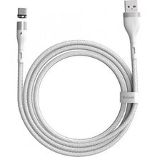 Baseus CATXC-M02 Zinc Safe Manyetik USB Type C Başlık 3.0 A 1 mt USB Kablo Şarj