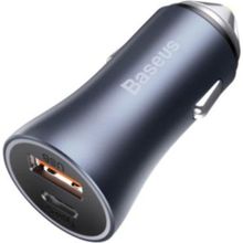 Baseus CCJD-0G 40W PD QC Type C ve USB Girişli Araç Şarj Cihazı