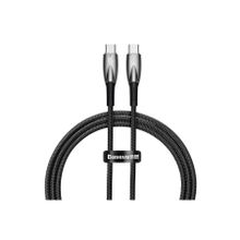 Baseus Glimmer 100W Type-C TO 1 m Siyah Şarj Kablosu