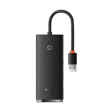 Baseus Lite 4 In 1 Multifonksiyonal Usb-A Hub Siyah Dock Station