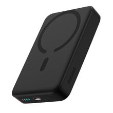 Baseus Magsafe Mini Type-C Kablolu Wireless 10.000 MAH 30W Siyah Taşınabilir Şarj Cihazı