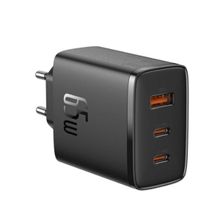 Baseus P10152301113-00 Cube Pro 2C+U Siyah 65W Duvar Tipi Hızlı Şarj Cihazı