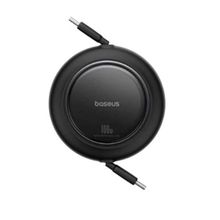 Baseus P10364501211-00 Free 2 Pull Makaralı USB-C to Lightning 20 W 1 mt Beyaz Şarj Kablosu