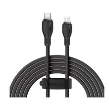 Baseus P10364501311-00 Free 2 Pull Geri Çekilebilir USB-C to Lightning 20 W 1 mt Mavi Şarj Kablosu
