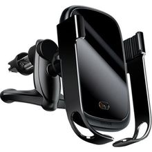 Baseus WXHW01-01 Rock-Solid Tam Otomatik 10W Wireless Kablosuz Araç Şarj Telefon Tutucu
