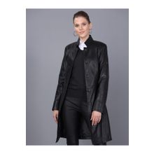 Basics&More B3034 Kadın Siyah Deri Ceket