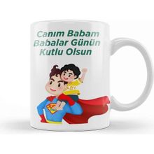 Baskı Dükkanı 04 Babalar Günü Kupa Bardak