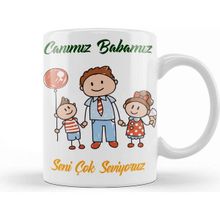 Baskı Dükkanı 05 Babalar Günü Kupa Bardak