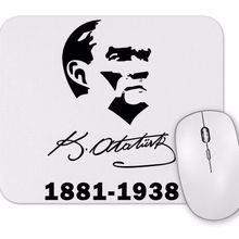 Baskı Dükkanı 10 Kasım Atatürk Tişörtü Mouse Pad