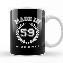 Baskı Dükkanı 1959 Made In 59 All Genuine Parts Kupa Bardak