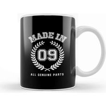 Baskı Dükkanı 2009 Made In 09 All Genuine Parts Kupa Bardak
