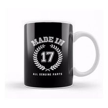 Baskı Dükkanı 2017 Made In 17 All Genuine Parts Kupa Bardak
