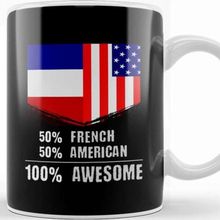 Baskı Dükkanı 50% Georgian 50% American 100% Awesome Immigrant Kupa