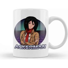 Baskı Dükkanı Ackerman Mikasa Mikasa Ackerman 01 Kupa