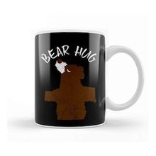 Baskı Dükkanı Adorable Bear Hug Animal Lover Kupa Bardak
