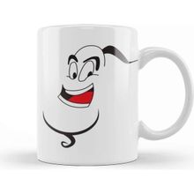 Baskı Dükkanı Aladdin Genie Face Kupa