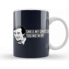 Baskı Dükkanı Alan Partridge Smell My Cheese Quote Kupa