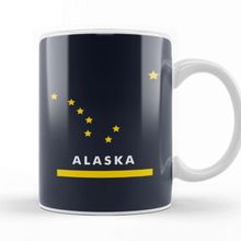 Baskı Dükkanı Alaska State Flag Kupa