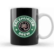 Baskı Dükkanı Alien Facehugger Brew Coffee Starbucks Kupa