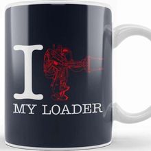 Baskı Dükkanı Alien I Heart My Loader Kupa