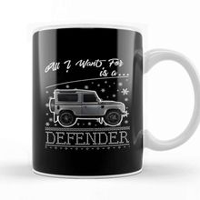 Baskı Dükkanı All I Want for Christmas is a Defender Kupa