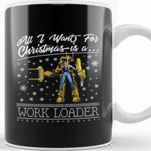 Baskı Dükkanı All I Want For Christmas İs A Work Loader Aliens Kupa Bardak