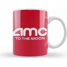 Baskı Dükkanı Amc Stock to the Moon Queens Pin Kupa