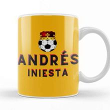 Baskı Dükkanı Andrés Iniesta Art Gift Kupa Bardak