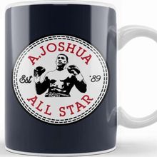 Baskı Dükkanı Anthony Joshua All Star Converse Logo Kupa