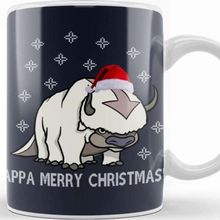 Baskı Dükkanı Appa Merry Christmas Avatar Kupa
