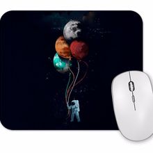 Baskı Dükkanı Astronaut Balonlu Mouse Pad